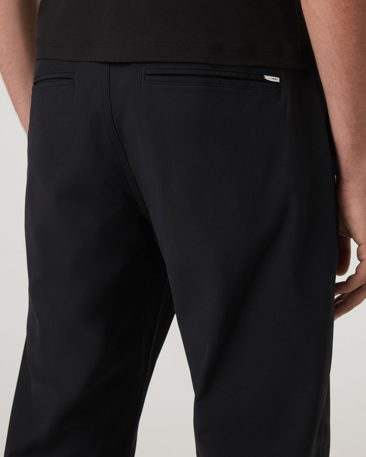Meta Trouser Classic Fit 30" Men's Black Tailored Pants | Vuori discount
