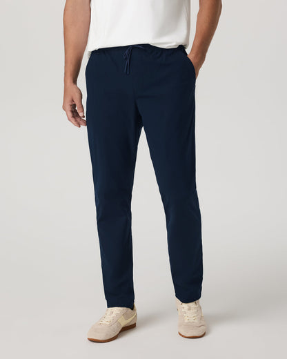 Meta Elastic Waist Pant Classic Fit Men's Ink Pants | Vuori onsale