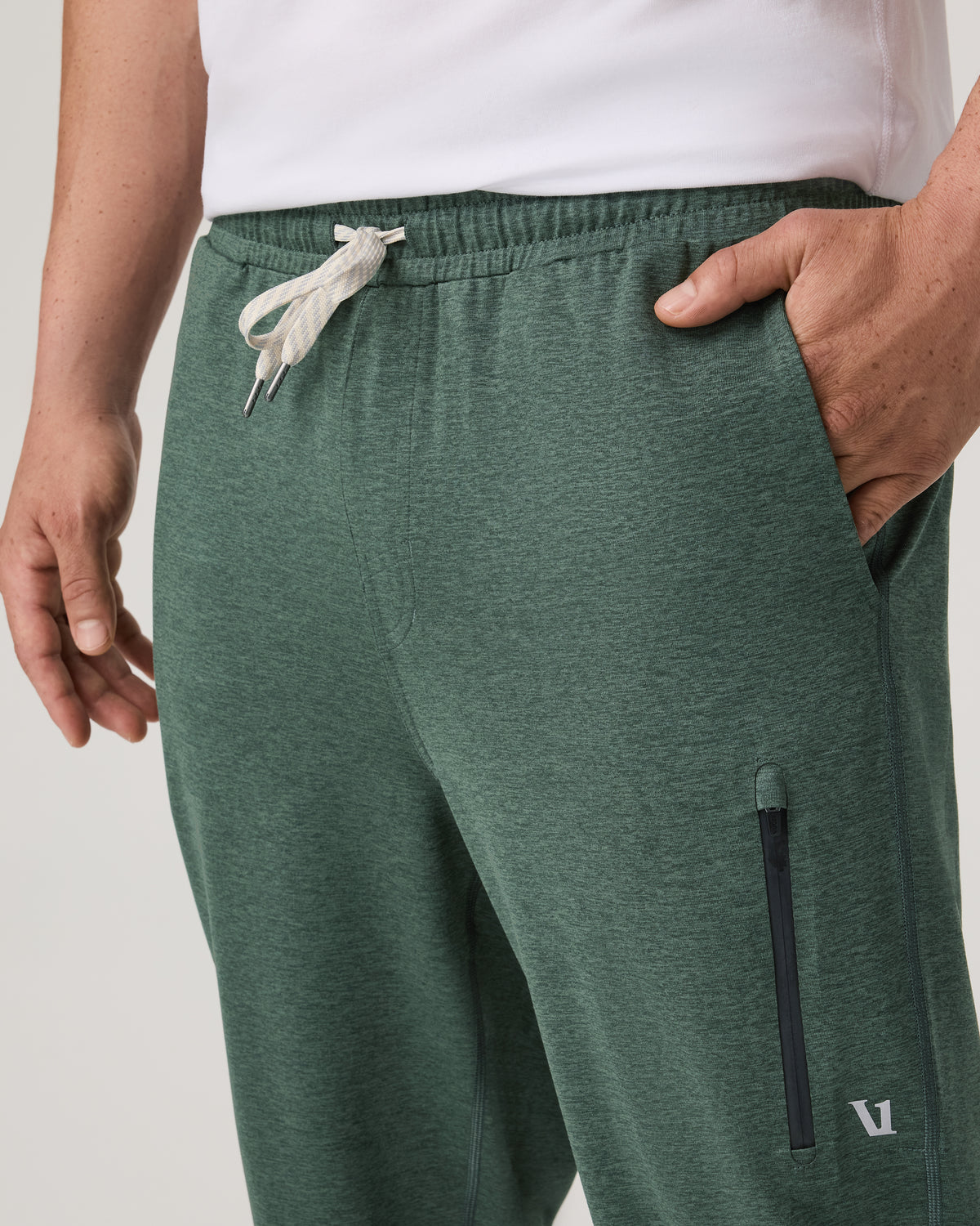 Sunday Performance Sweatpant 28" Men's Agate Green Pant | Vuori discount