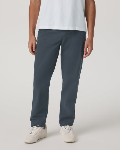 Meta Elastic Waist Pant Classic Fit Men's Charcoal Pants | Vuori outlet