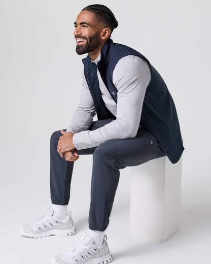 Fleet Sport Jogger Men's Navy Lightweight Joggers | Vuori shop