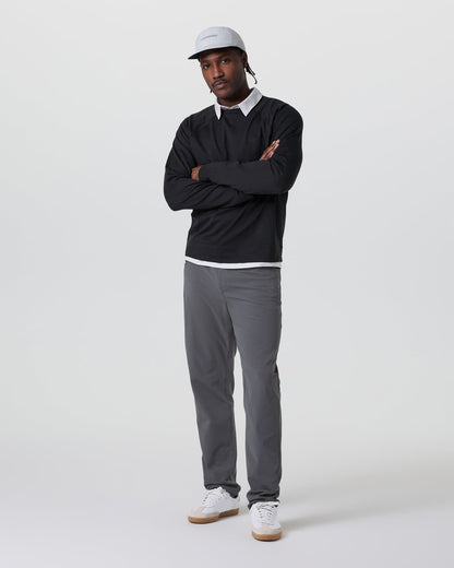 Meta Pant Classic Fit 34" Men's Charcoal 5-Pocket Pants | Vuori shop