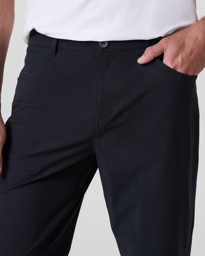 Meta Pant Classic Fit 34" Men's Black 5-Pocket Pants | Vuori online