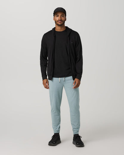 Men's Ponto Performance Jogger 28" Misty Blue Heather | Vuori sale