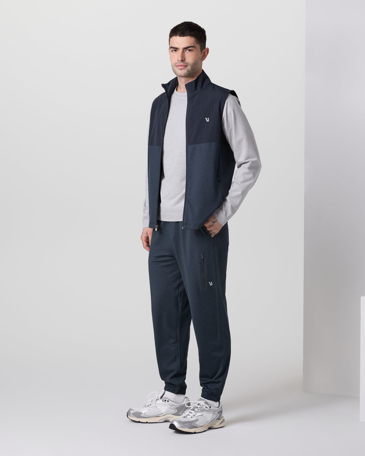 Sunday Performance Sweatpant Classic 30" Ink Heather | Vuori discount