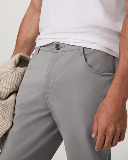 MetaTwill Pant Classic Fit 32" Men's Shiitake Pants | Vuori sale