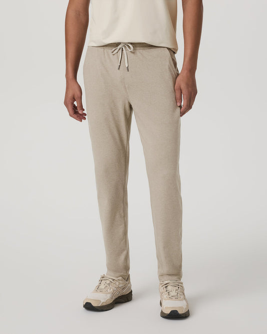 Ponto Performance Pant 30" Truffle Heather Sweatpants | Vuori for sale