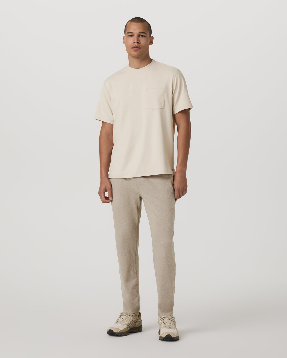 Ponto Performance Pant 30" Truffle Heather Sweatpants | Vuori for sale