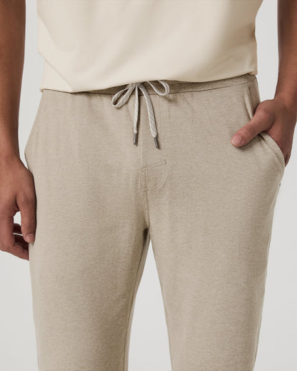 Ponto Performance Pant 30" Truffle Heather Sweatpants | Vuori for sale
