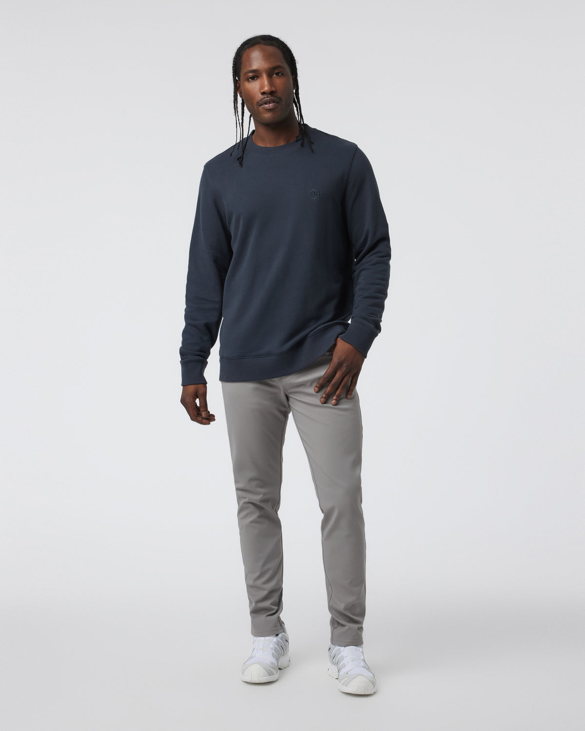 MetaTwill Pant Athletic Slim 32" Shiitake | Vuori online