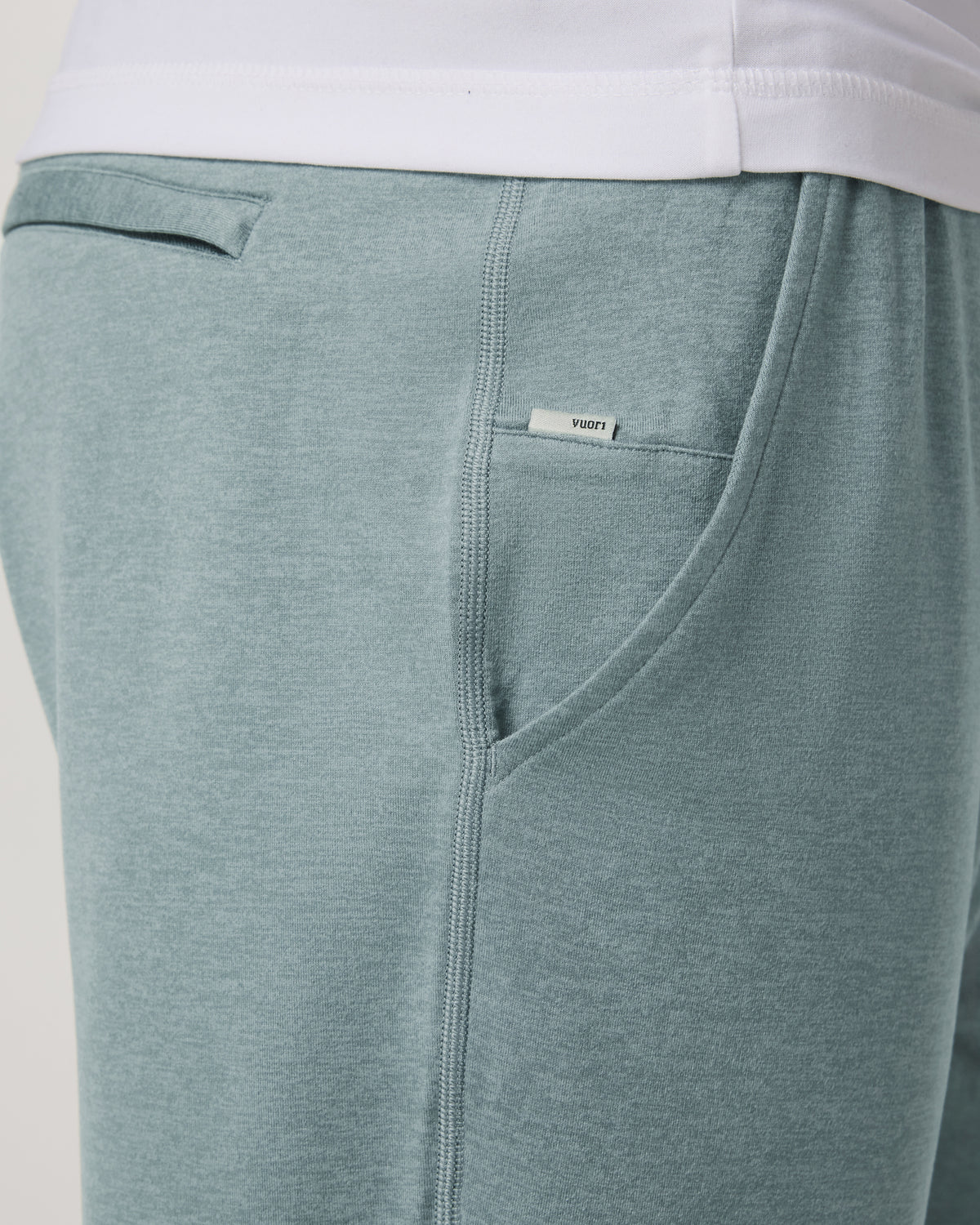 Ponto Performance Pant 30" Misty Blue Heather Sweatpant | Vuori discount