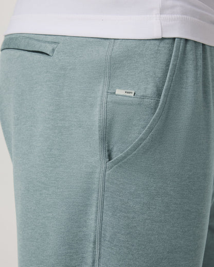 Ponto Performance Pant 30" Misty Blue Heather Sweatpant | Vuori discount