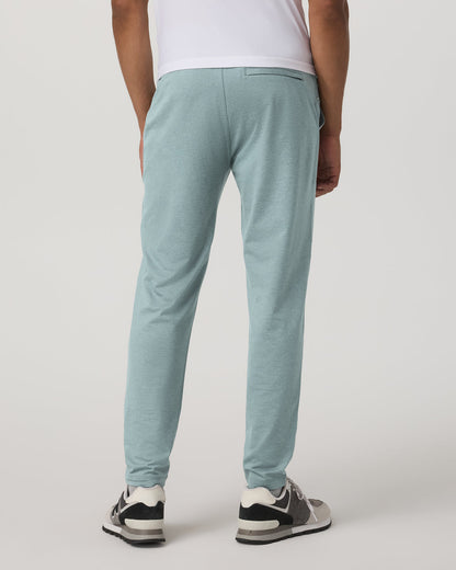 Ponto Performance Pant 30" Misty Blue Heather Sweatpant | Vuori discount