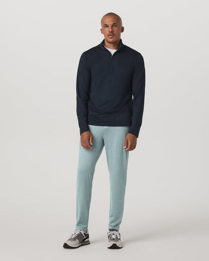 Ponto Performance Pant 30" Misty Blue Heather Sweatpant | Vuori discount