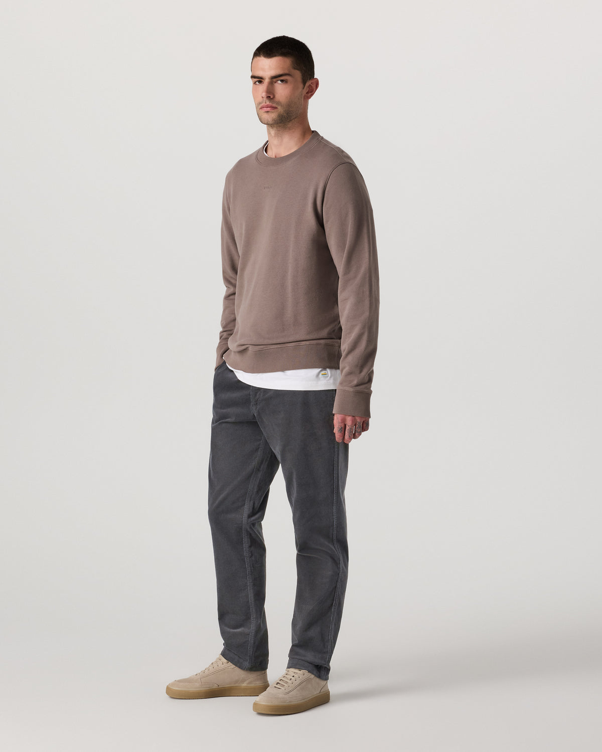 Men's Optimist Elastic Waist Pant Classic Fit Charcoal | Vuori outlet