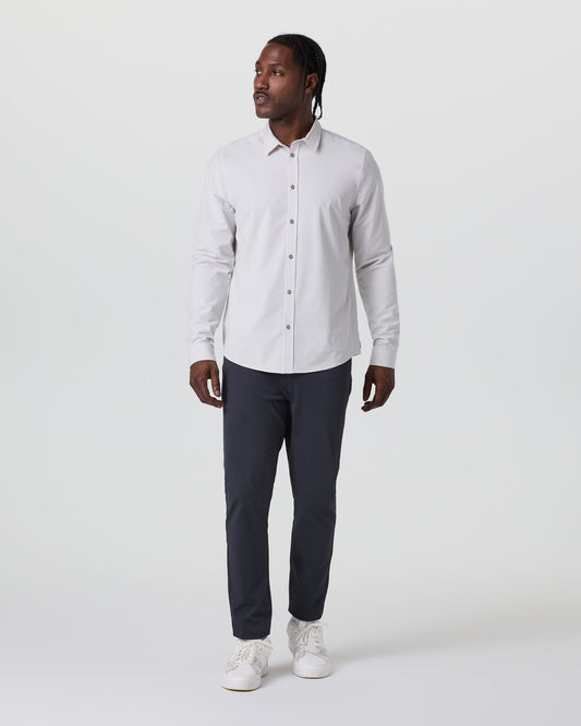 MetaTwill Pant Athletic Slim 32" Navy | Vuori shop
