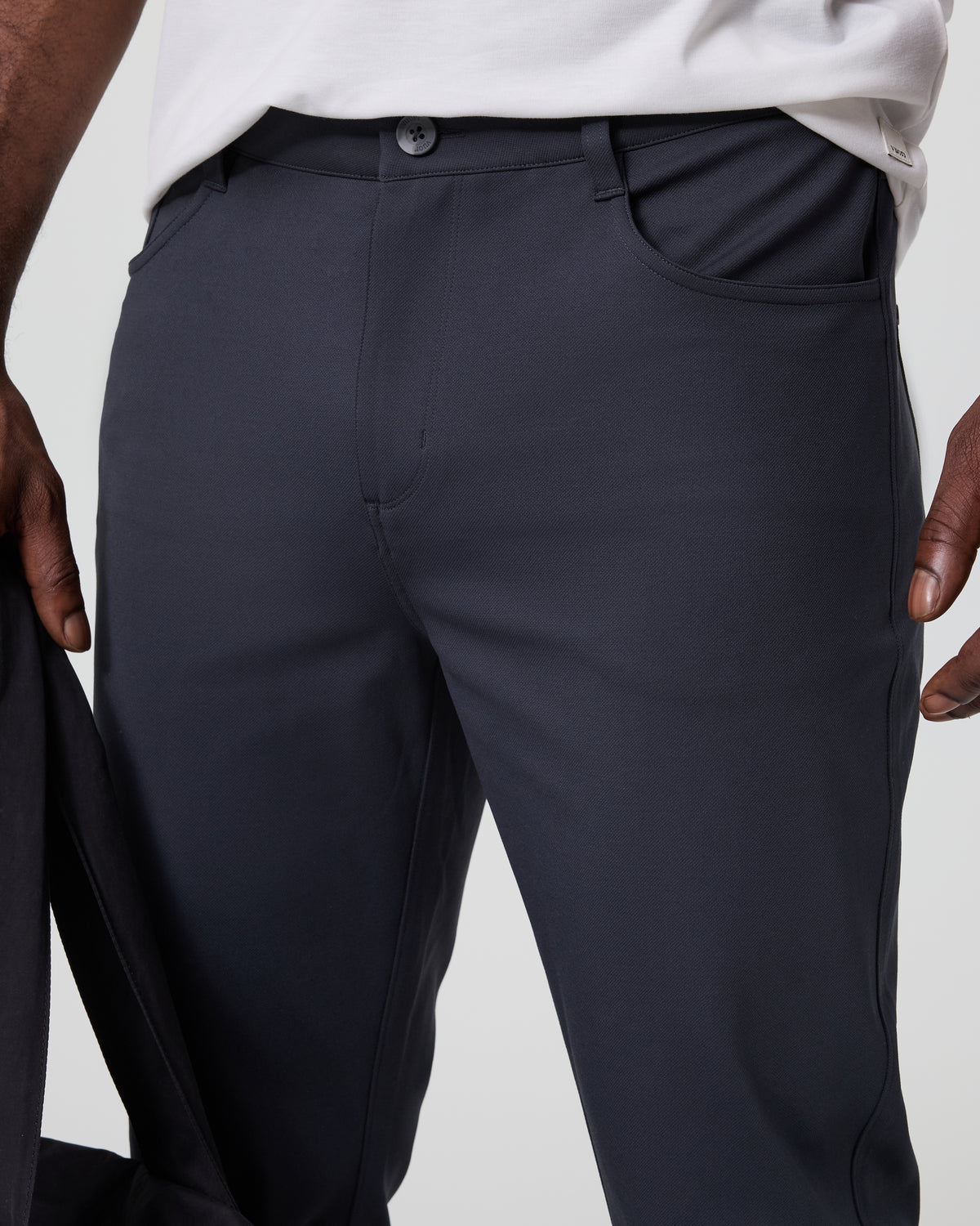 MetaTwill Pant Athletic Slim 32" Navy | Vuori shop