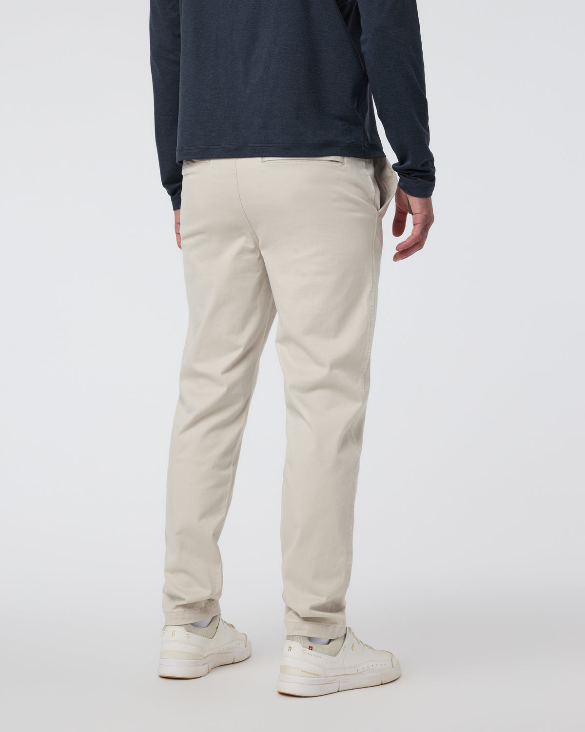 Fletcher Elastic Waist Pant Athletic Slim Fit 30" Oatmeal | Vuori sale
