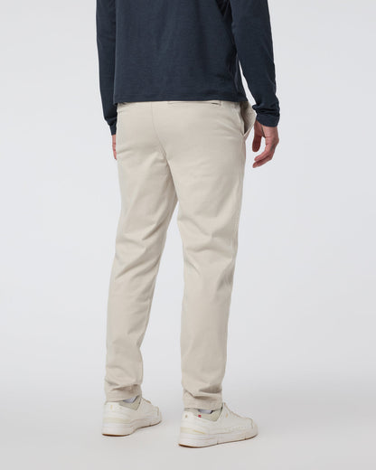 Fletcher Elastic Waist Pant Athletic Slim Fit 30" Oatmeal | Vuori sale