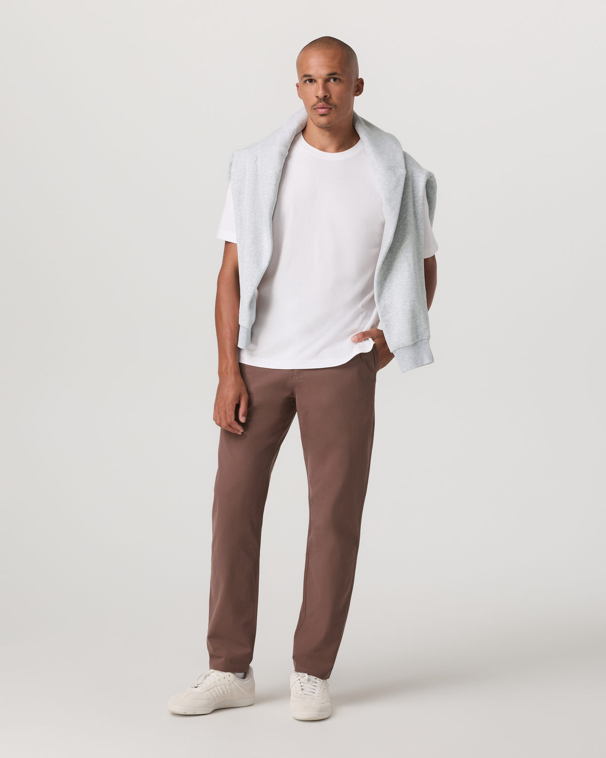 Meta Trouser Classic Fit 32" Men's Sable Tailored Pants | Vuori onsale