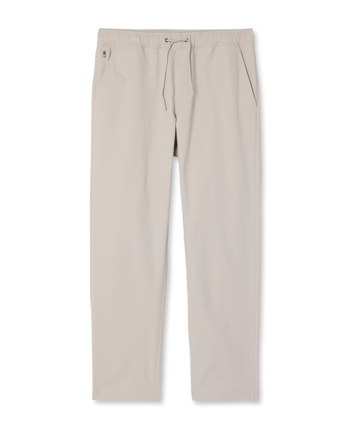 Men's Cascade Elastic Waist Trouser Classic Fit 30" Pewter | Vuori online