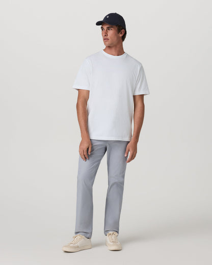 Cascade Elastic Waist Trouser Classic Fit 30" Heather Grey | Vuori outlet