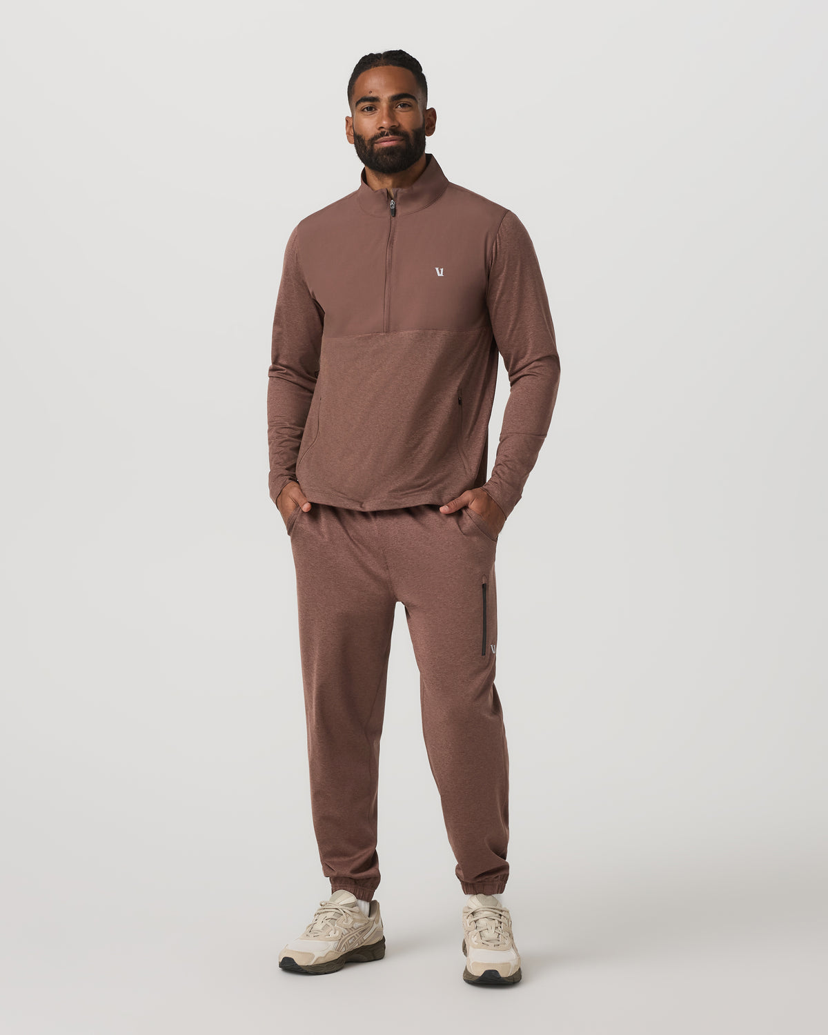 Sunday Performance Sweatpant Men's Sable Heather Pant | Vuori shop