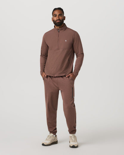 Sunday Performance Sweatpant Men's Sable Heather Pant | Vuori shop