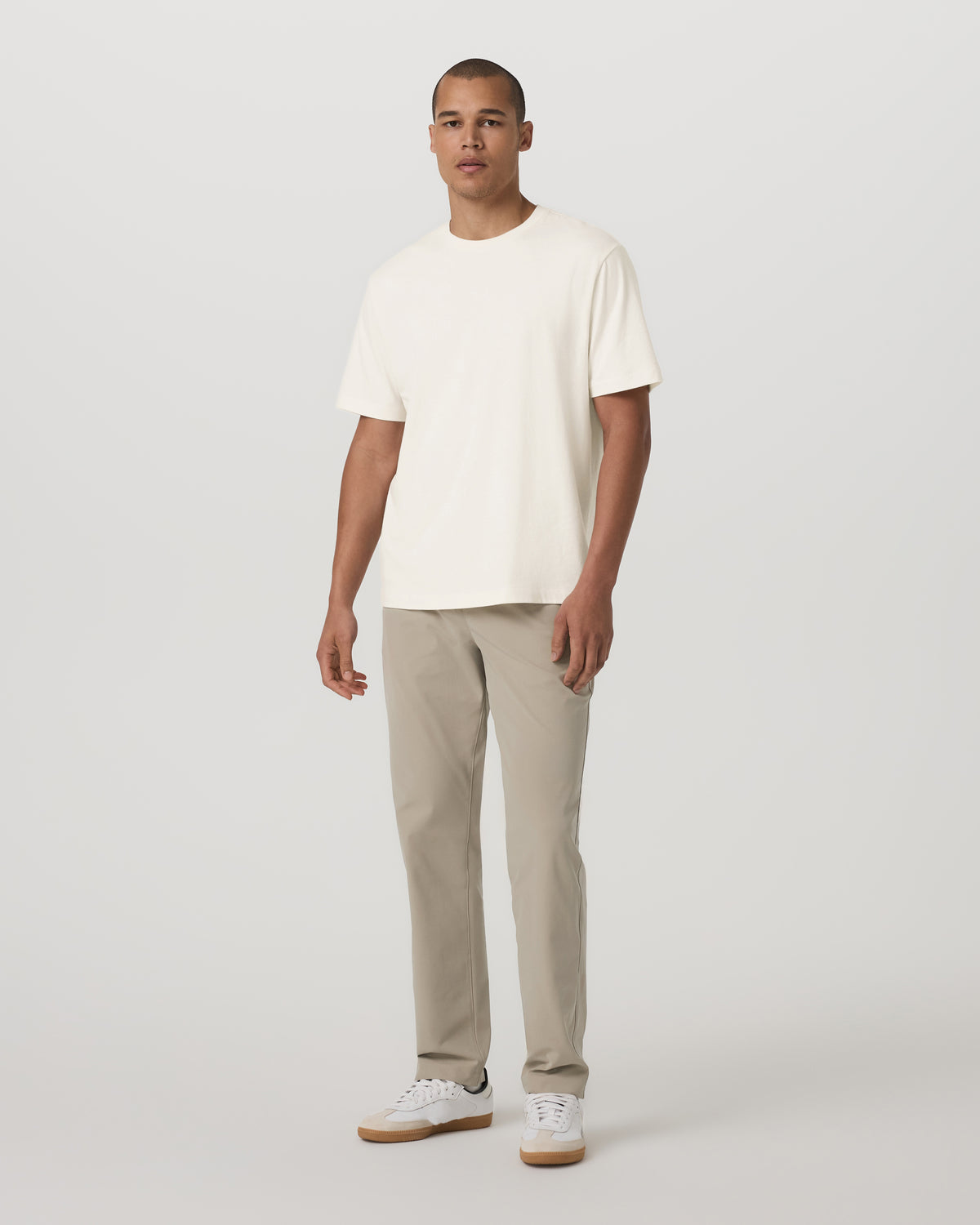 Meta Elastic Waist Pant Classic Fit 32" Men's Truffle Pants | Vuori onsale