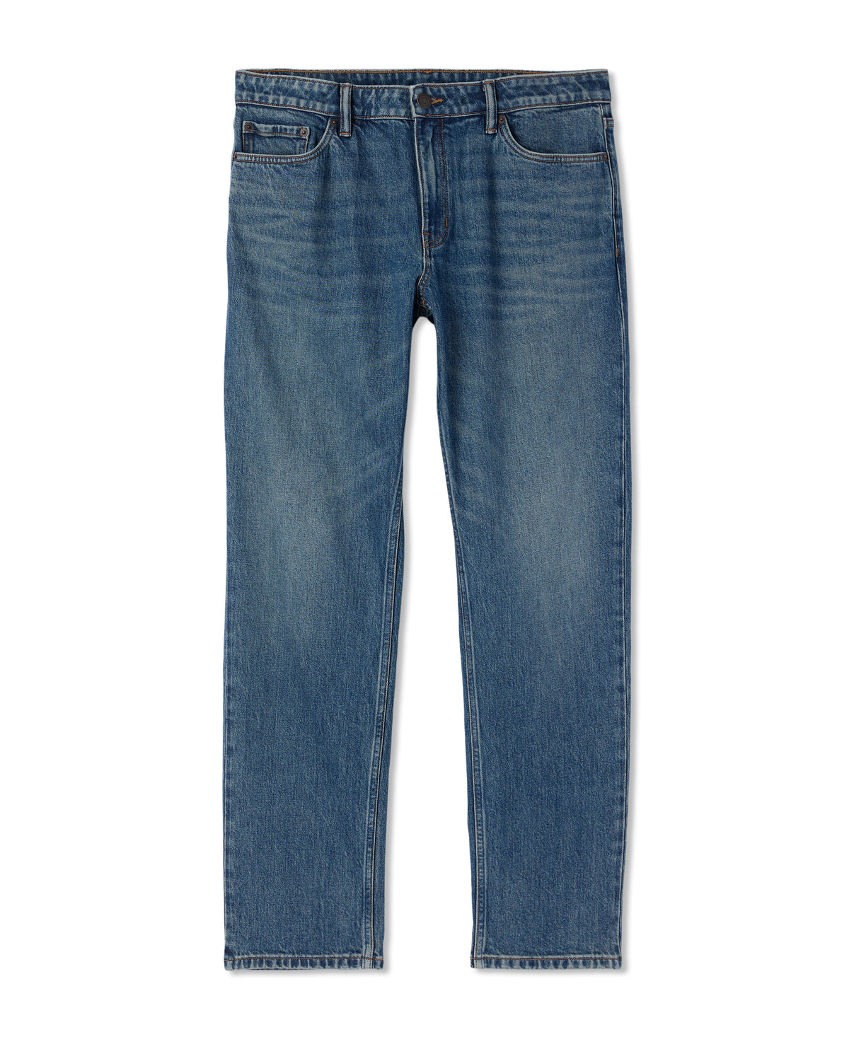 Vuori Vintage Jean Classic Fit 32" Medium Wash Denim | Vuori online