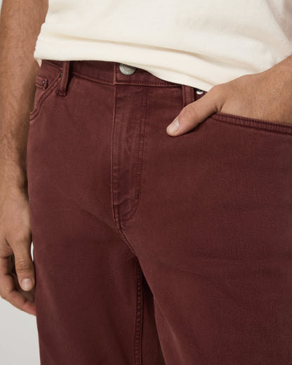 Benton Stretch Twill Pant Classic Fit 30" Burnt Sienna | Vuori outlet