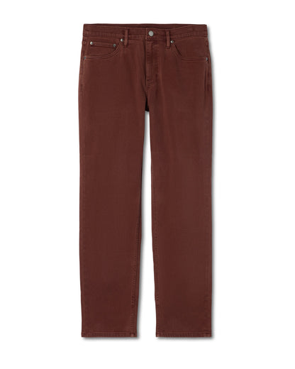 Benton Stretch Twill Pant Classic Fit 32" Burnt Sienna | Vuori onsale