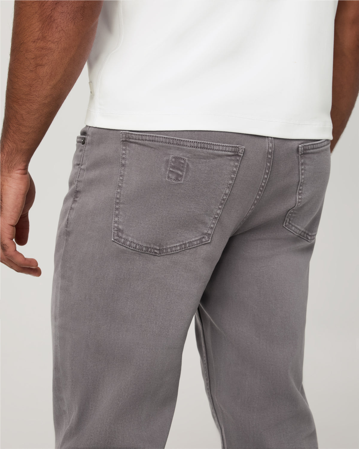 Benton Stretch Twill Pant Athletic Slim Fit 30" Cavern Grey | Vuori discount