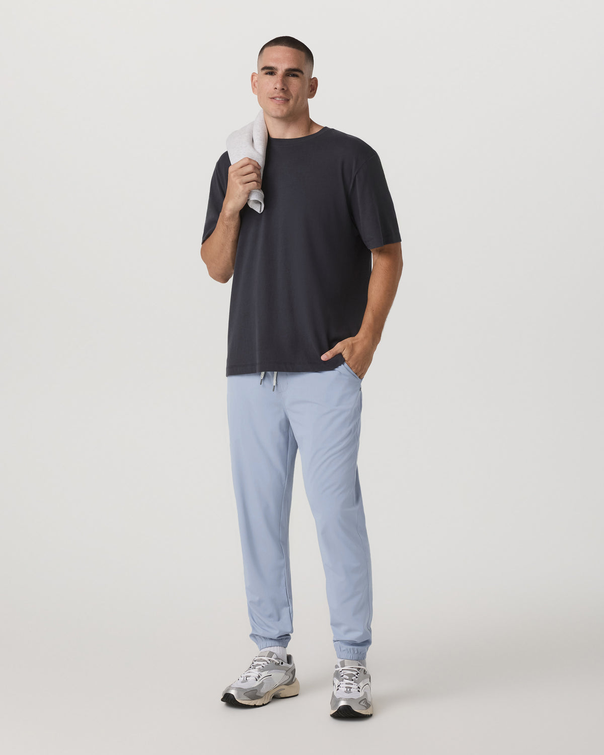 Kore Jogger Lined 28" Men's Blue Dusk Joggers | Vuori outlet