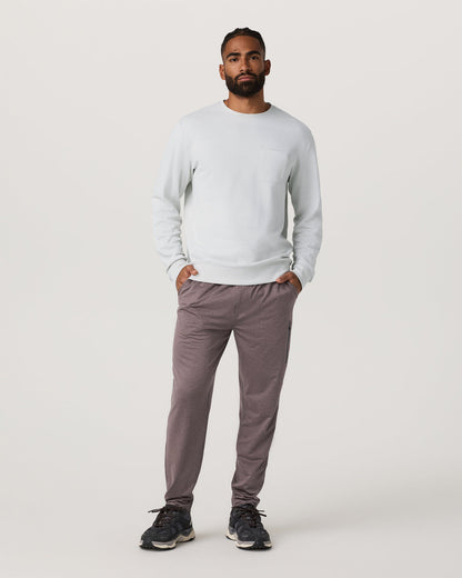 Men's Sunday Performance Jogger 28" Huckleberry Heather | Vuori for sale