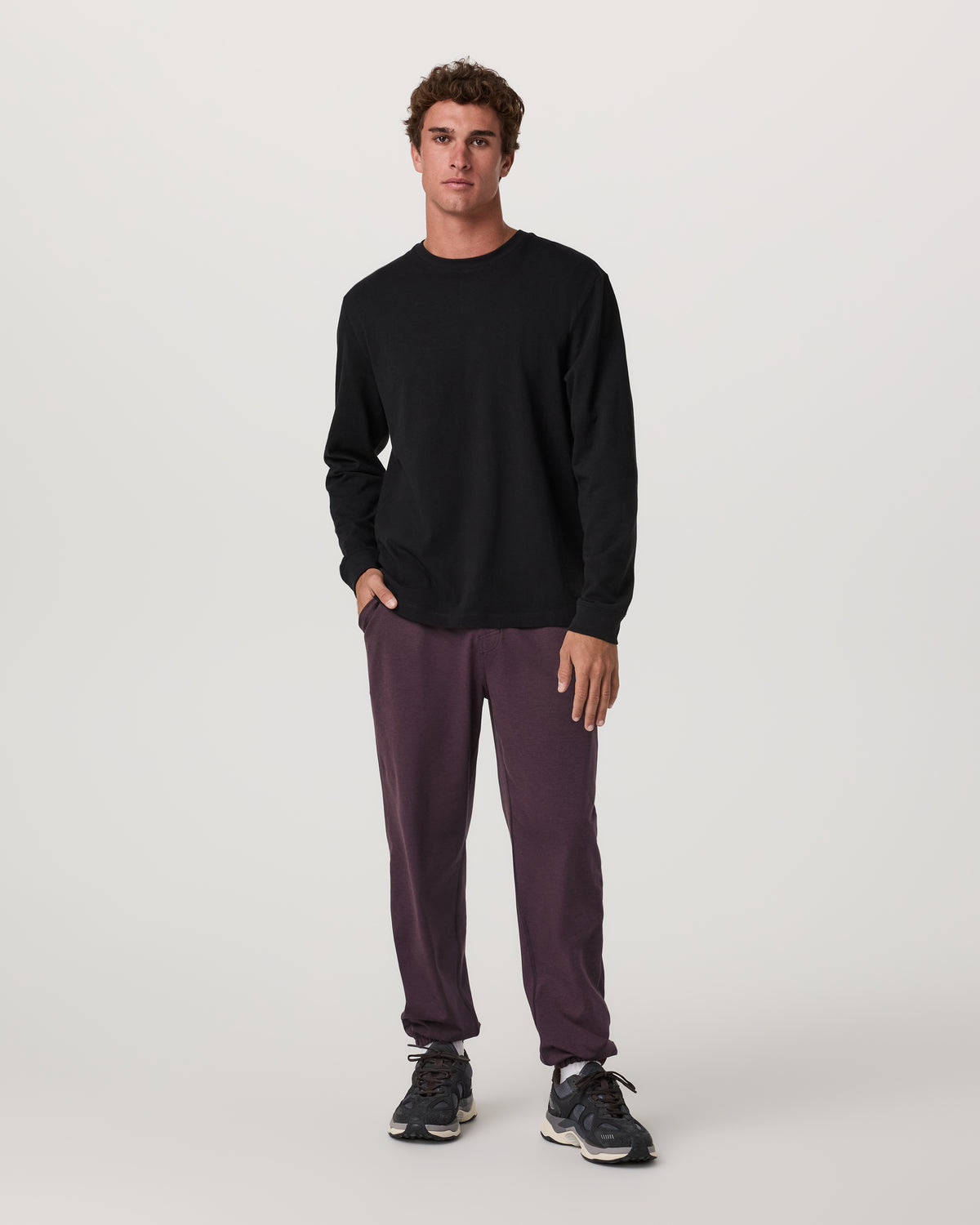 Men's Coronado Sweatpant 28" Raisin Heather | Vuori discount