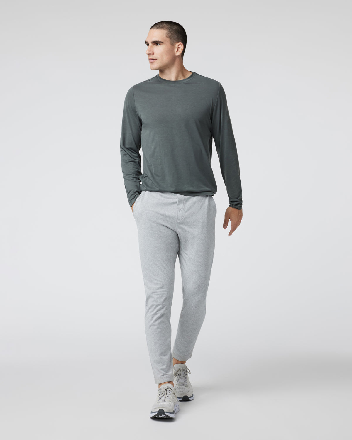 Coronado Pant Men's Light Grey Sweatpants | Vuori discount