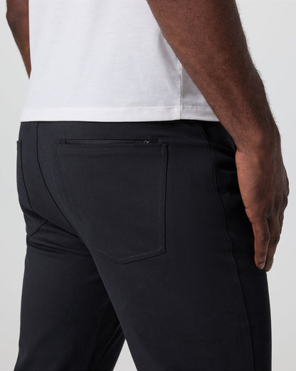 MetaTwill Pant Athletic Slim 32" Black | Vuori shop