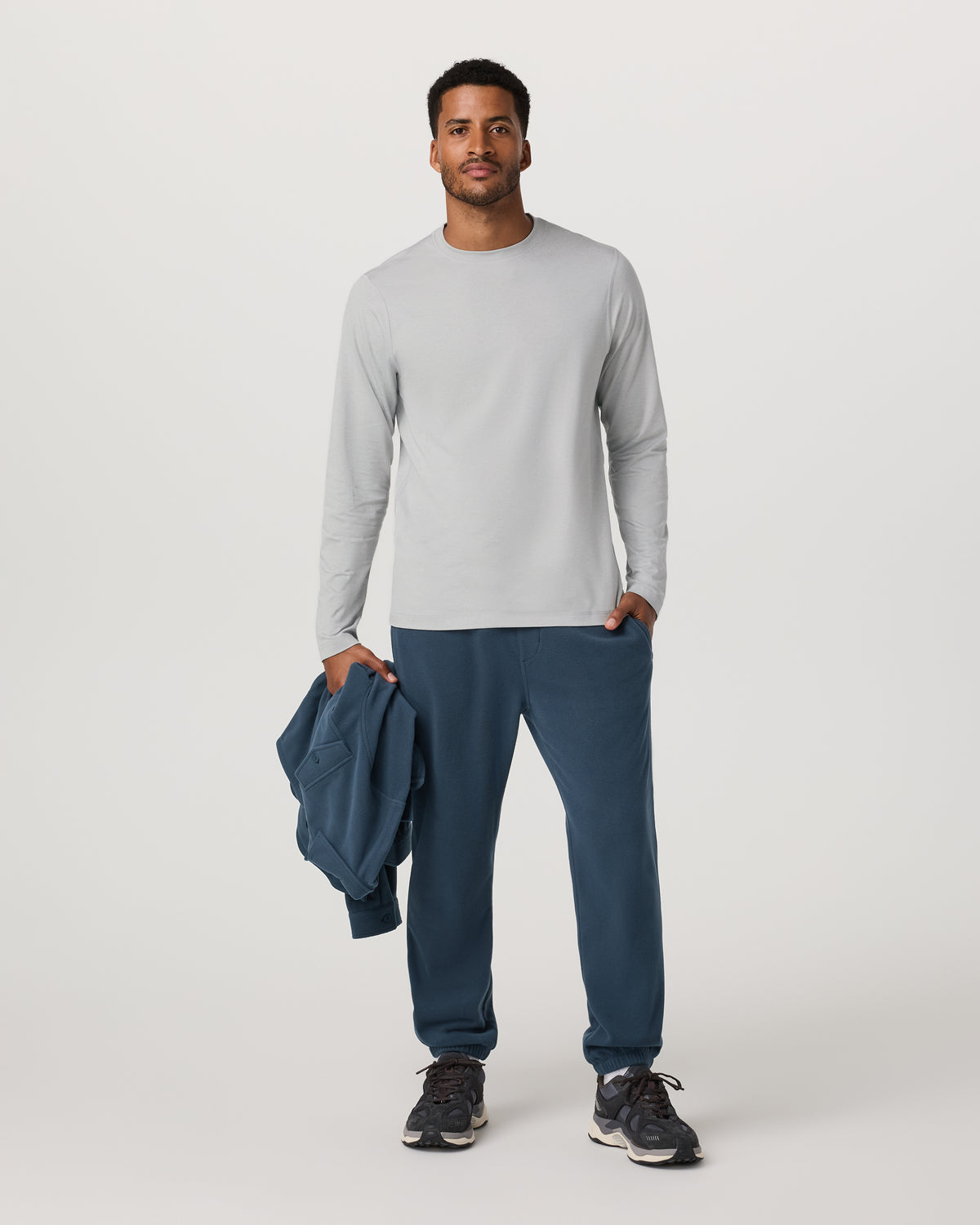 Aspen Sweatpant Men's Ocean Blue Classic-Fit Sweats | Vuori discount