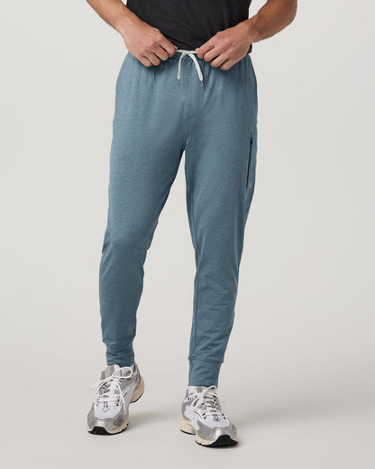 Men's Sunday Performance Jogger 30" Smoke Blue Heather | Vuori outlet