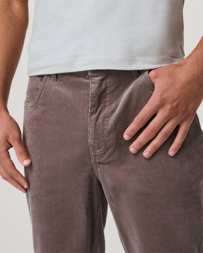 Optimist 5 Pocket Cord Pant Athletic Slim Fit Huckleberry | Vuori online