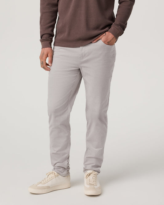 Optimist 5 Pocket Cord Pant Athletic Slim Fit Amethyst Grey | Vuori outlet