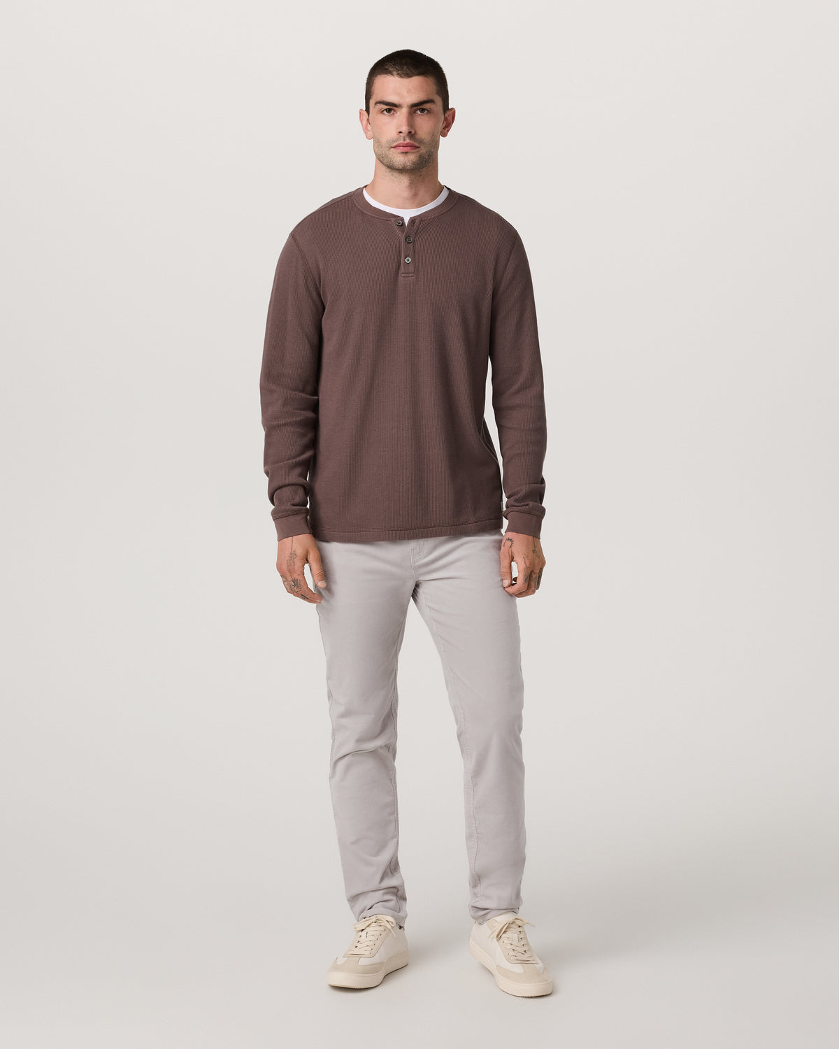 Optimist 5 Pocket Cord Pant Athletic Slim Fit Amethyst Grey | Vuori outlet