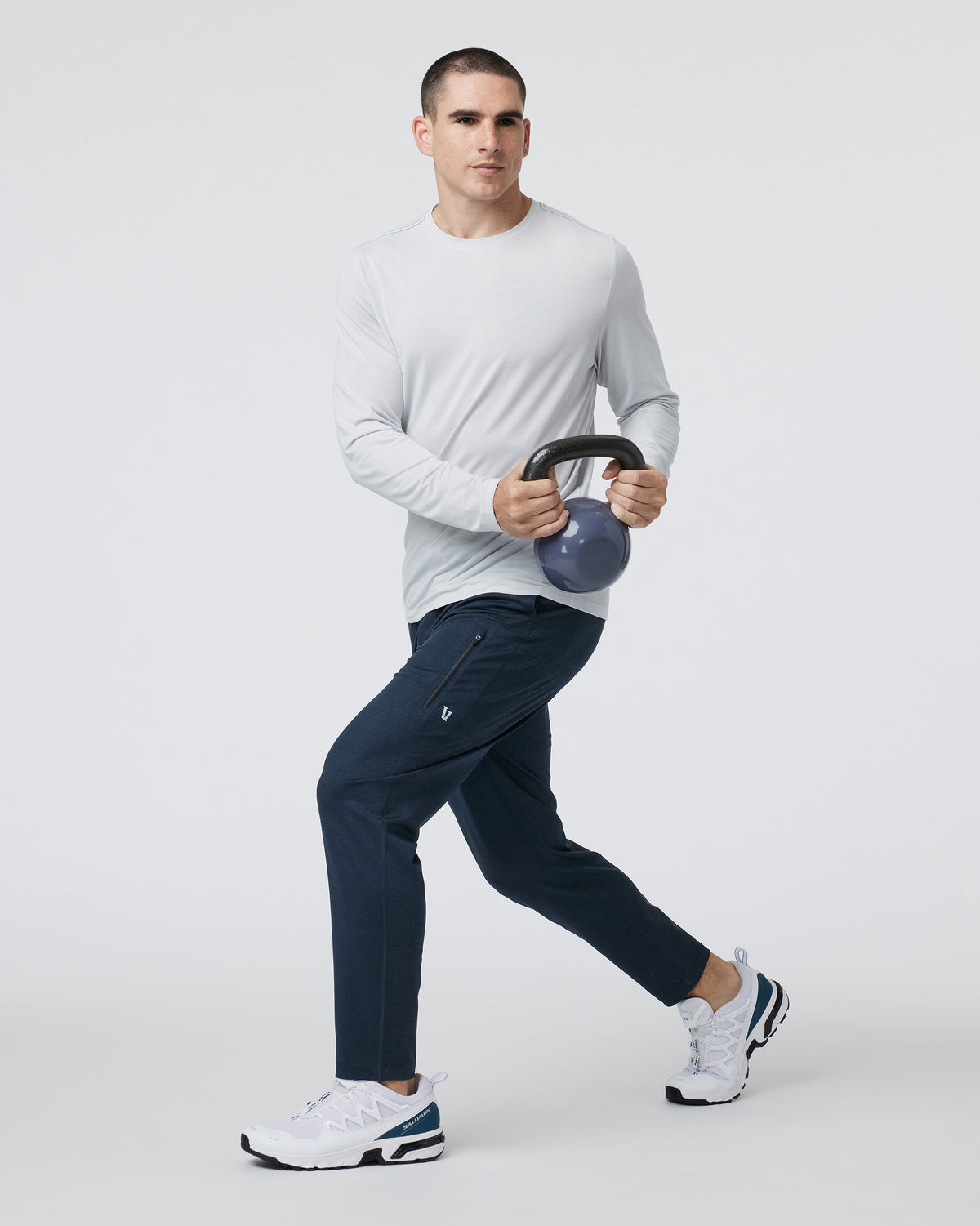 Sunday Performance Track Pant 2.0 Ink Heather | Vuori sale