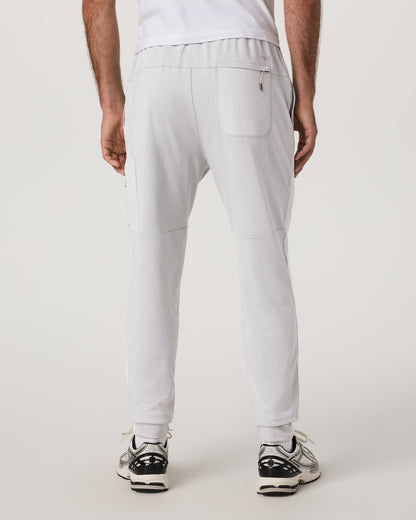 Sunday Mixed Media Jogger 28" Men's Frost Grey Joggers | Vuori onsale