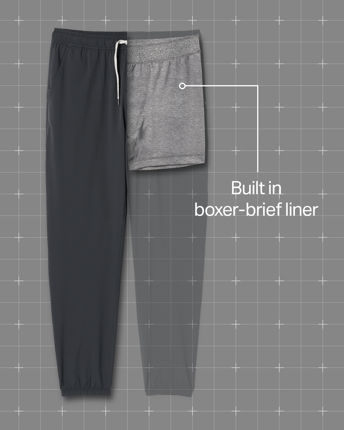 Kore Jogger Men's Dark Oregano Workout Joggers | Vuori outlet