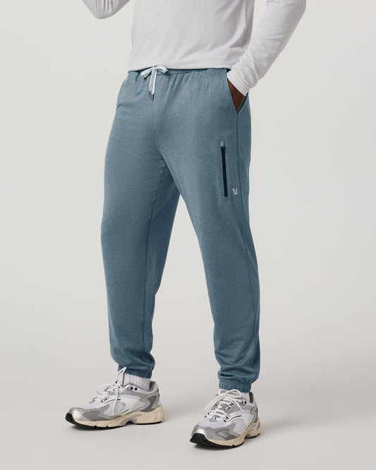 Sunday Performance Sweatpant 28" Men's Smoke Blue Pant | Vuori sale