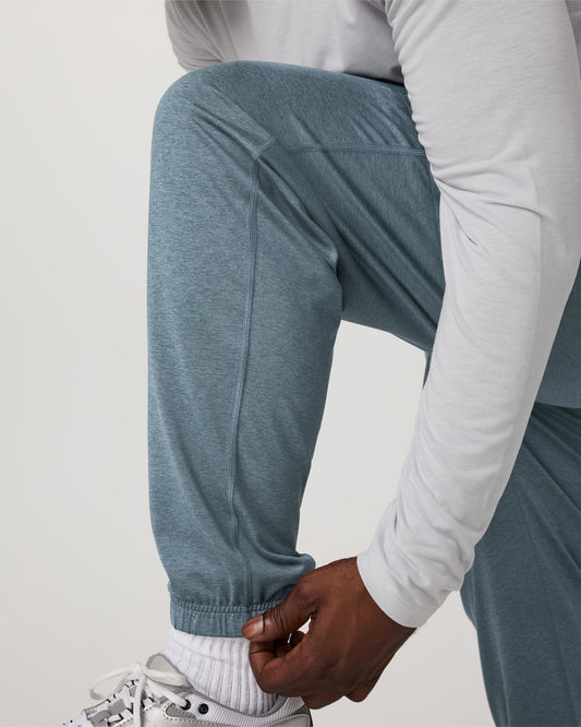 Sunday Performance Sweatpant 28" Men's Smoke Blue Pant | Vuori sale