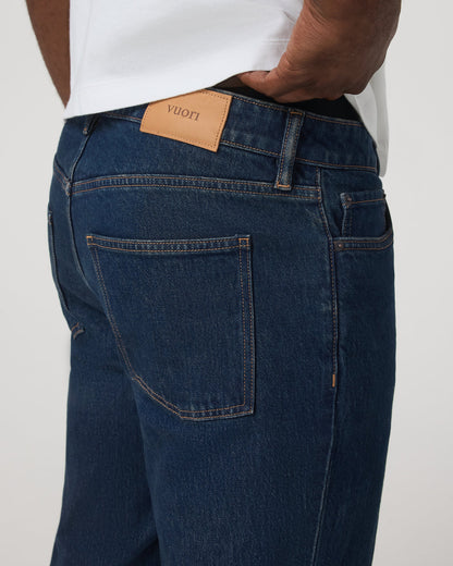 Vuori Vintage Jean Classic Fit 32" Men's Rinse Denim | Vuori outlet