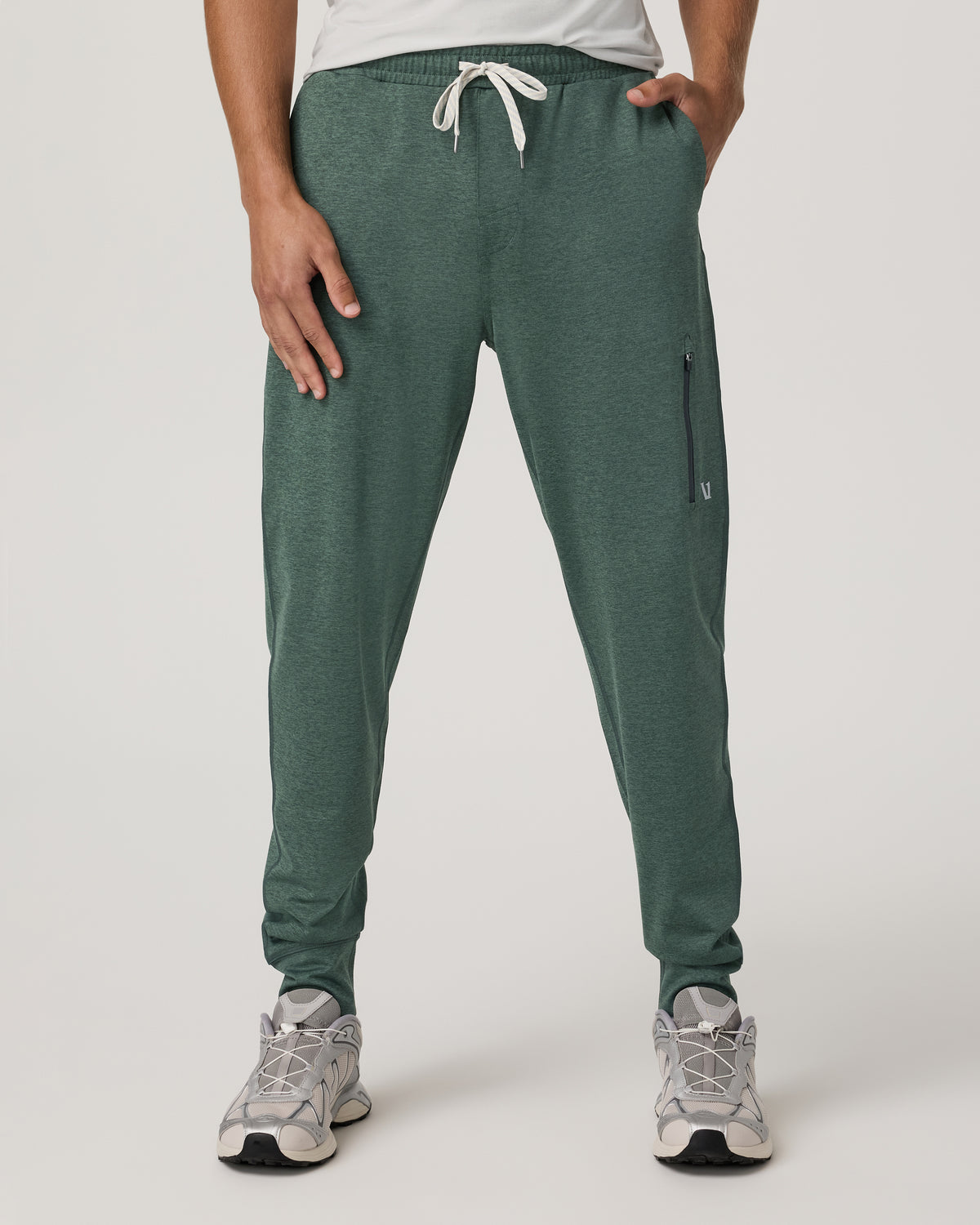 Men's Sunday Performance Jogger 30" Agate Green Heather | Vuori discount